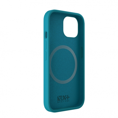 Next One MagSafe Silicone Case for iPhone 13 Mini - Leaf Green [3]