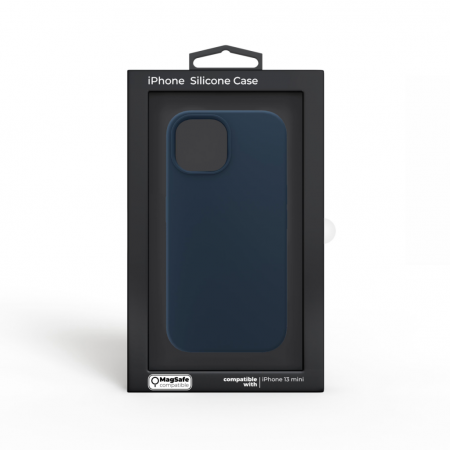 Next One MagSafe Silicone Case for iPhone 13 Mini - Royal Blue [4]
