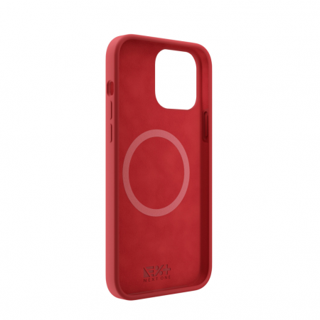 Next One MagSafe Silicone Case for iPhone 13 Pro Max - Red [2]