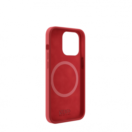 Next One MagSafe Silicone Case for iPhone 13 Pro - Red [3]