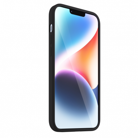 Next One MagSafe Silicone Case for iPhone 14 Plus - Black [1]