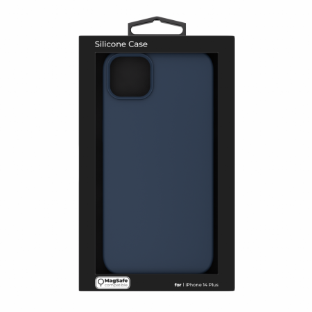 Next One MagSafe Silicone Case for iPhone 14 Plus - Royal Blue [7]
