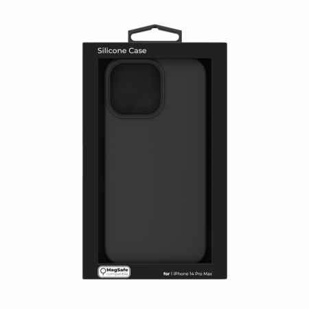 Next One MagSafe Silicone Case for iPhone 14 Pro Max - Black [7]