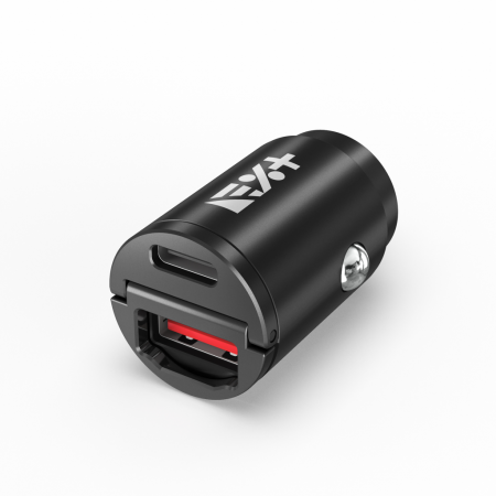 Next One Mini Dual 30W Car Charger - Black [1]