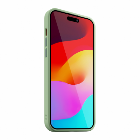 Next One Mist Shield Case for iPhone 15 Pro MagSafe Compatible - Pistachio [4]