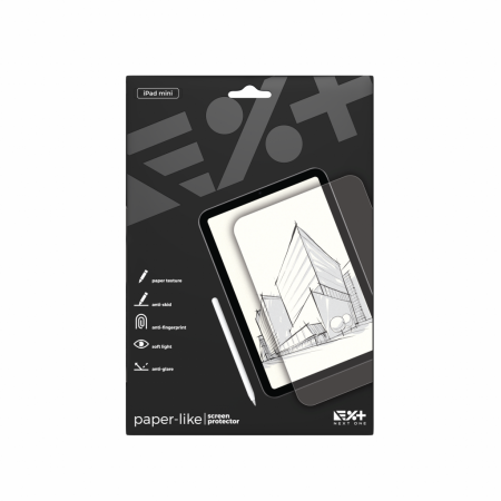Next One Paper Like Screen Protectors for iPad Mini 6th Gen [7]