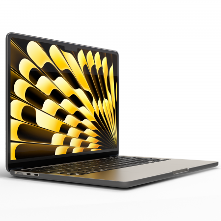 Next One Safeguard Hardshell for MacBook Air 15 inch M2 - Smoke Black [0]