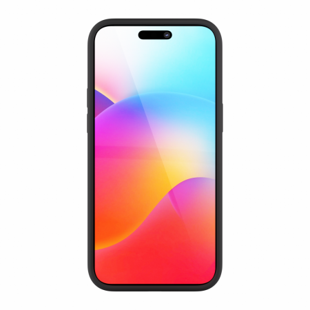 Next One Silicone Case for iPhone 15 Plus MagSafe compatible - Black [2]