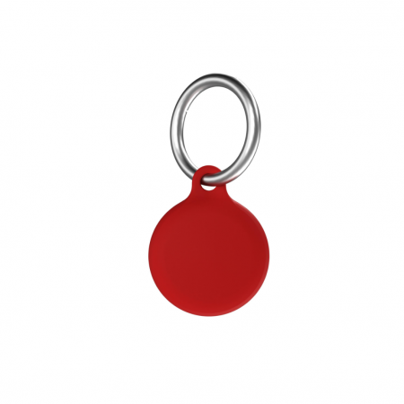 Next One Silicone Key Clip for AirTag - Red [1]