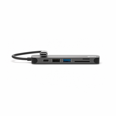 Next One USB-C Essentials Multiport Adapter - Grey [3]