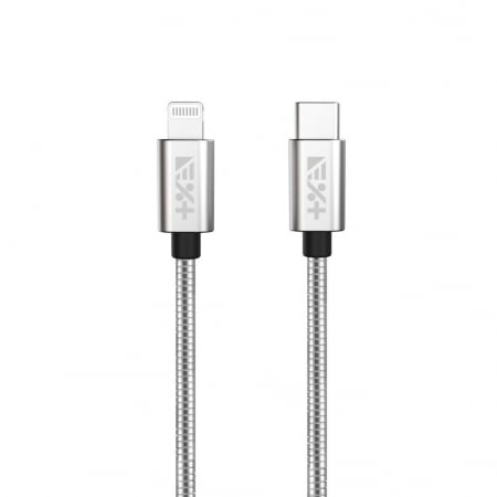Next One USB-C to Lightning Metallic Cable 1.2m - Silver [0]