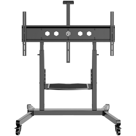 Accessori - ONKRON Mobile TV Stand Rolling TV Cart for 50 to 100-Inch Screens up to 120 kg, black