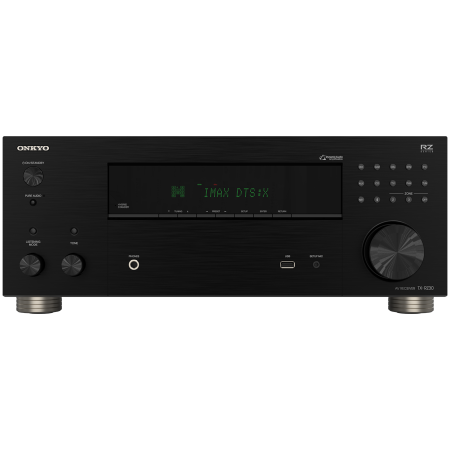 Echipamente multimedia - Onkyo TX-RZ30 9.2 -Channel AV Receiver, 170 W/Ch / 6ohms, Dirac Live, THX® Certified, DTS:X, 8K/4K Ultra HD, Works with Sonos, Black