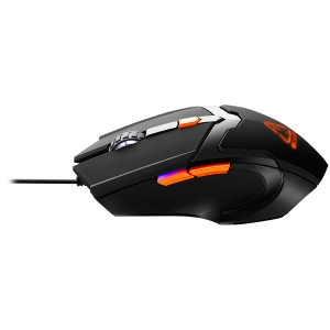 CANYON Vigil GM-2, Optical Gaming Mouse with 6 programmable buttons, Pixart optical sensor, 4 levels of DPI and up to 3200, 3 million times key life, 1.65m PVC USB cable,rubber coating surface and col [2]