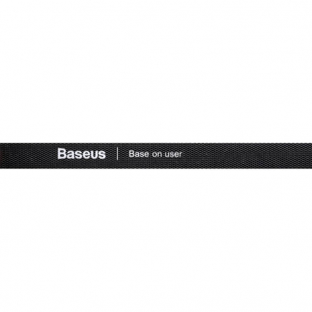 ORGANIZATOR cabluri tip Velcro Baseus Colourful Circle, 3m, negru \\"ACMGT-F01\\" [2]