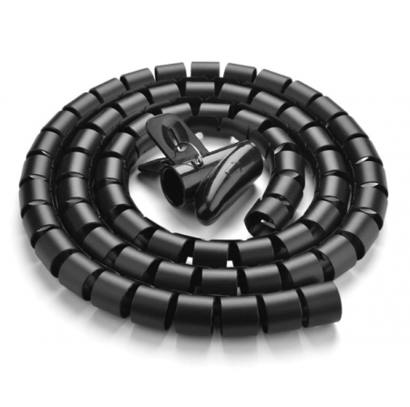 ORGANIZATOR cabluri Ugreen, \\"LP121\\" lungime 1.5m, negru \\"30818\\" - 6957303838189 [1]