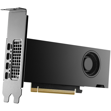 PNY NVIDIA 2000 Ada 16GB LowProfile OEM Version PCI-Express x16 Gen 4.0, Dual Slot, 16 GB GDDR6 ECC 128-bit,HDCP 2.2 and HDMI 2.0 support with opt. Adapter 4x Mini DP 1.4a 1x LP bracket [1]