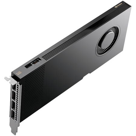 Componente PC - PNY NVIDIA RTX PRO 4000 Blackwell OEM Version, PCI-Express x16 Gen 5.0, 24 GB GDDR7 ECC 192-bit, 672 GB/s, 140W, FMHL Single Slot (11,2cm H x 24,1cm L), 4x DP 2.1b