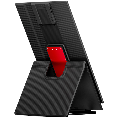 Portable monitor Blackview Table 10 LCD Monitor IPS FHD 23.8inch 1920x1200 16:9 LCD 100Hz 178 USB-C 3.1x2 Full 1xminiHDMI 312x237x32.8mm Plug into Laptop, PC, Game Console, and More, Plug & Play Black [8]