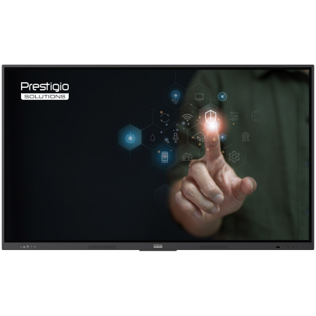 TV, Multimedia & Electronice - PRESTIGIO SOLUTIONS Multiboard 86" Light Series UHD 4K, Android 13, Wi-Fi, 40TP, touch pen