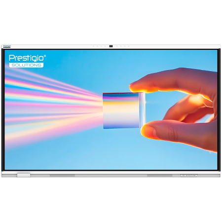 Multiboard - PRESTIGIO SOLUTIONS Multiboard 86'' Prism, Android 14, Google EDLA, AI Camera, 8/128GB, 50TP