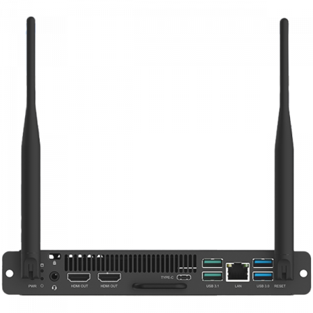 Prestigio Solutions Windows PC (for Multiboard Light & Light+ Series) 80 pin: Core i5 CPU (12th Gen) 1235U / 8GB DDR5/ 256GB SSD / WiFi 6 / TPM2.0 / Windows 11 trial / 2*wifi antennas [1]