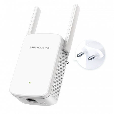 RANGE EXTENDER MERCUSYS wireless  AC1200Mbps, 1 x 10/100Mbps RJ45, 2 ant ext, dual band 2.4Ghz si 5Ghz, "ME30" (include timbru verde 1.5 lei) [1]