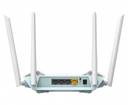 ROUTER D-Link wireless AX1500,1 x WAN Gigabit, 3 porturi LAN Gigabit, 2.4 Ghz/5 Ghz dual band, 4 antene externe, WI-FI 6 \\\"R15\\\" (include TV 1.75lei) [1]