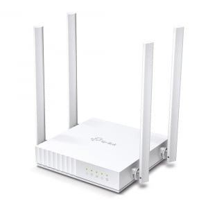 ROUTER TP-LINK wireless  750Mbps, 4 porturi 10/100Mbps, 4 antene externe, Dual Band AC750 "Archer C24" (include timbru verde 1.5 lei) [1]