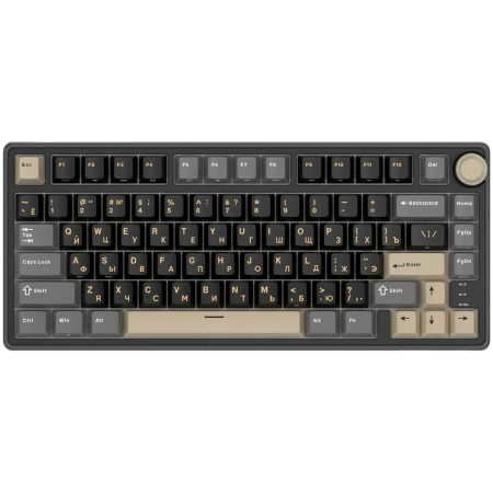 Jocuri si multimedia - ROYAL KLUDGE R75 Phantom Gaming Keyboard K silver switch