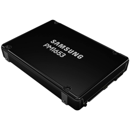 SSD - SAMSUNG PM1653 960GB Enterprise SSD, 2.5", SAS 24Gb/s, Read/Write: 4200 / 1200 MB/s, Random Read/Write IOPS 600K/55K