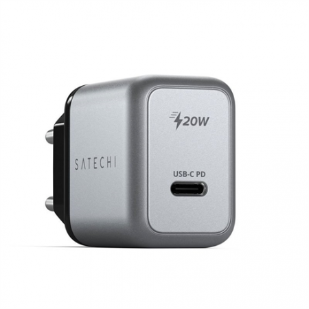 Incarcatoare - Satechi 20W USB-C PD Wall Charger - Space Grey