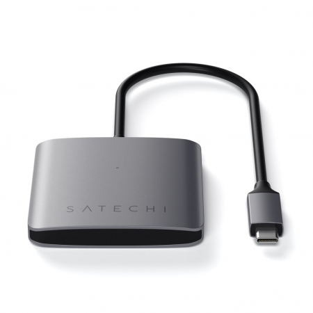 Satechi 4-PORT USB-C Hub (4xUSB-C up to 5 Gbps) - Space Grey [4]