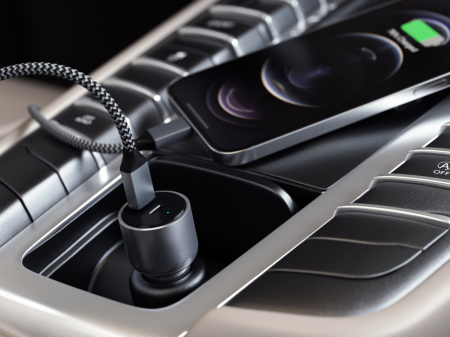 Satechi 40W Dual USB-C PD Car Charger - Silver [5]