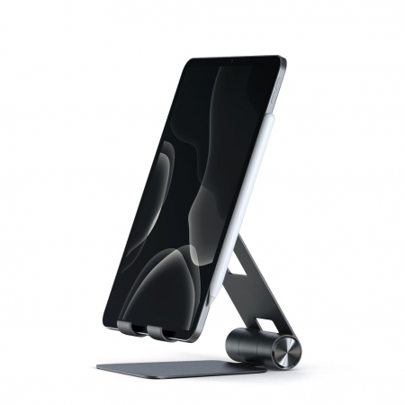 Satechi Aluminium R1 Adjustable Mobile Stand - Black [0]