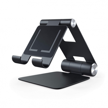 Satechi Aluminium R1 Adjustable Mobile Stand - Black [3]