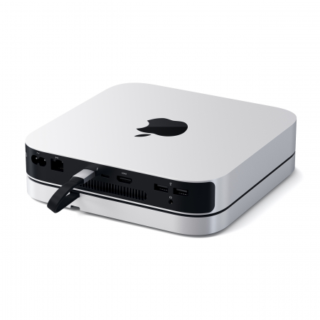 Satechi Aluminium Type-C Stand and Hub for Mac Mini - Silver [2]
