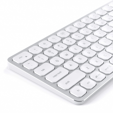 Satechi Aluminum Bluetooth Wireless Keyboard for Mac - US - Silver [1]