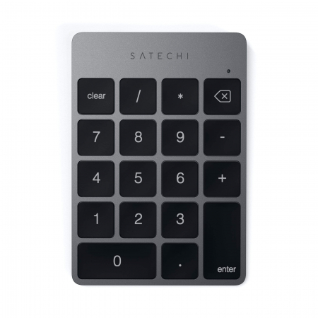 Satechi Aluminum Slim Wireless Keypad - Space Grey [3]