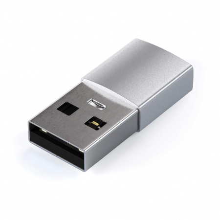 Satechi Aluminum Type-A to Type-C Adapter - Silver [1]