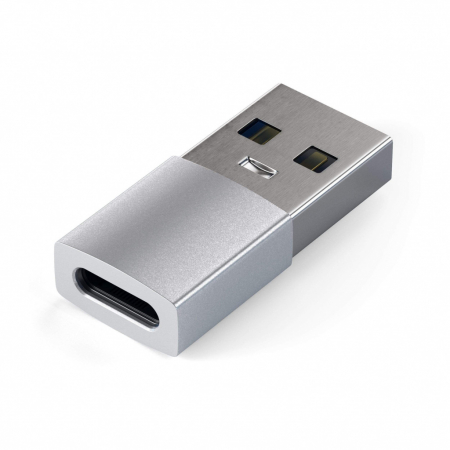 Satechi Aluminum Type-A to Type-C Adapter - Silver [0]