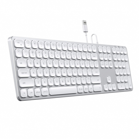 Satechi Aluminum Wired Keyboard for Mac - US - Silver [4]