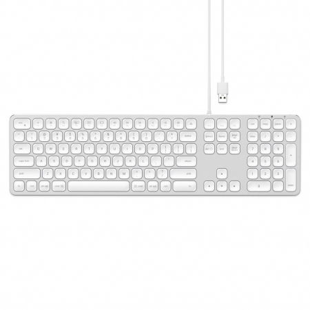 Satechi Aluminum Wired Keyboard for Mac - US - Silver [1]