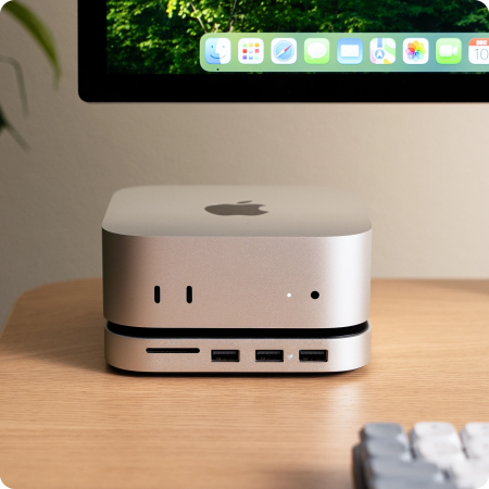Satechi Mac Mini M4 Stand & Hub with SSD Enclosure [1]