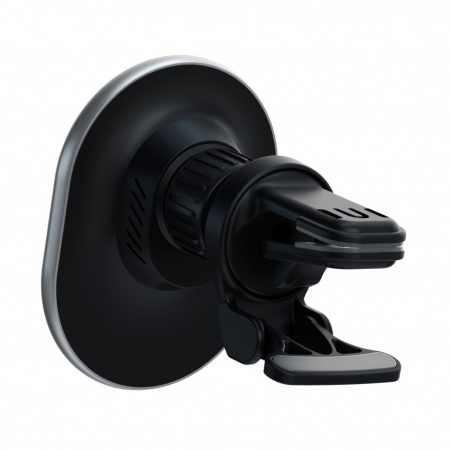 Satechi Magnetic Wireless Car Charger - Silver [4]