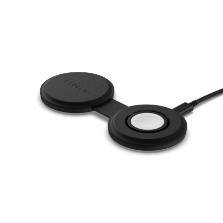 Laptop, Tablete & Telefoane - Satechi OntheGo 2-in-1 Wireless Charger - Black