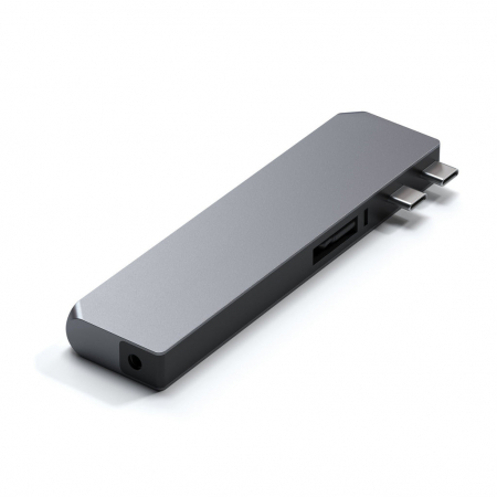 Satechi Pro Hub Max (1xUSB4,1x HDMI 4K 60Hz,1xUSB-A3.0,1x micro/SD,1xEthernet,1xUSB-C,1xAudio) - Space Grey [1]