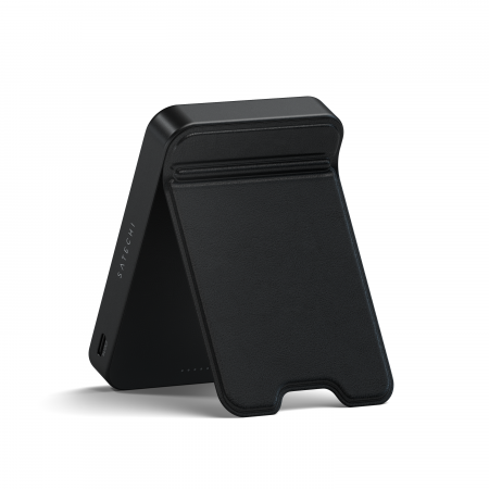 Satechi Qi2 10K Magnetic Power Bank with Stand - Black [2]