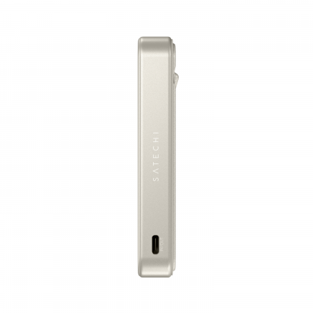 Satechi Qi2 10K Magnetic Power Bank with Stand - Sand [10]