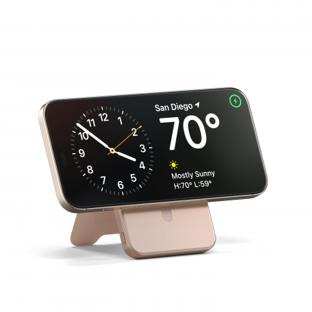 Satechi Qi2 5K Magnetic Power Bank with Stand - Desert Rose [3]